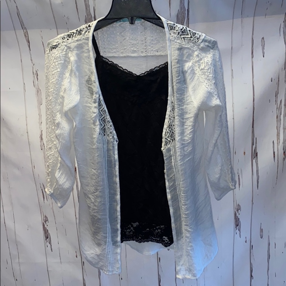 Maurices 3pc shirt & cami Set Size S